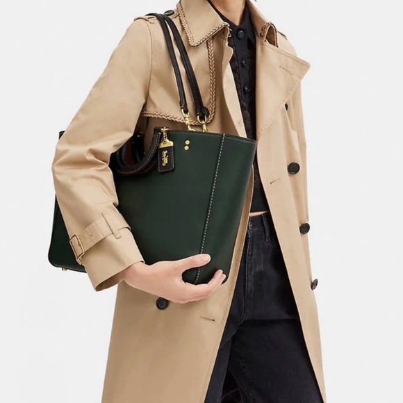 Coach Rae Tote Green - Picture 3 of 8